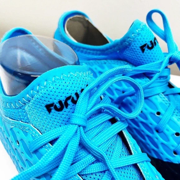 NEW Puma Future 5.4 Netfit Firm Ground Soccer Cleats Mens Blue Shoes - Picture 5 of 8